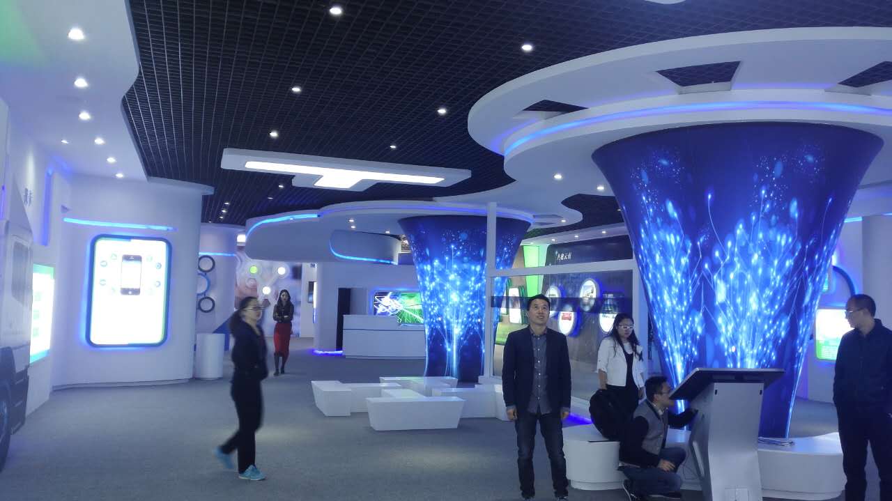 企業展廳施工竣工【天地